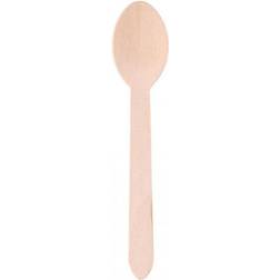 EDCO Wegwerp Lepel Hout 16cm, 50st