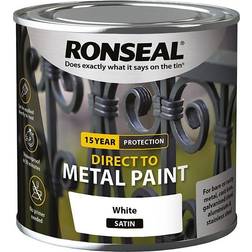 Ronseal 15 Year Protection Direct to Metal Paint White 0.06604301gal