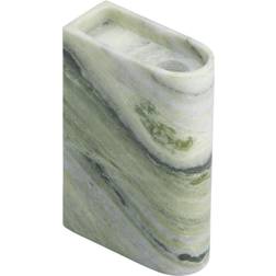 Northern Monolith Holder Medium Mixed Green Marble Kerzenhalter