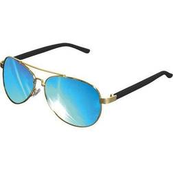 MasterDis Unisex solglasögon Mumbo Mirror solglasögon, Gold