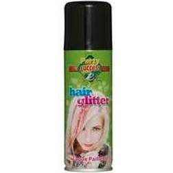 Eulenspiegel Glitzer Haarspray Silber, 12