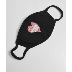 Urban Classics Mask Christmas Heart Black