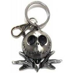 Monogram The Nightmare Before Christmas Jack Skellington Head Pewter Key Chain