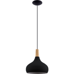 Eglo Sabinar Black Pendant Lamp 28cm