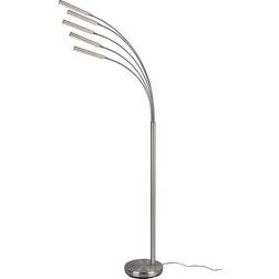 Trio Lighting Reed Led b-stål Gulvlampe