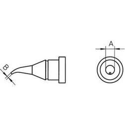 Weller LT-1X Loddespids form, bøjet Spidsstørrelse