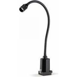 Diesella WRKPRO LED Maskinlys "ECHO" med 500 mm flex arm AC 100V-240V