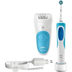 Braun Silk Epil 5 Oral B Elektrisk Tandbørste