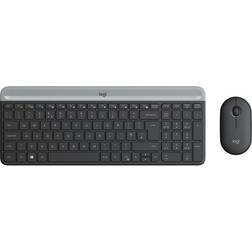 Logitech MK470 Tastiera Mouse Incluso RF Wireless