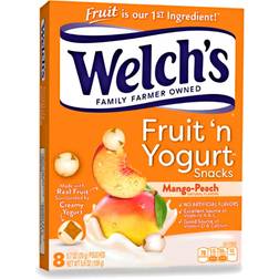 Welch’s fruit ‘n yogurt mango-peach fruit snacks pouches