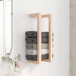 vidaXL Towel Rack Pine