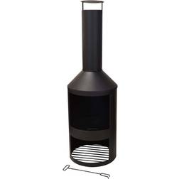 ProGarden Chimenea De Metal 134 cm