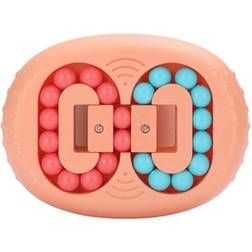 Fidget toys Puzzle Beads, orange, oval