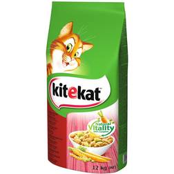 Kitekat Adult Beef & Vegetables 12kg