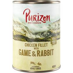 Purizon Adult Venison & Rabbit - Grain Free Komplettera våtfoder: Rabbit Pumpkin