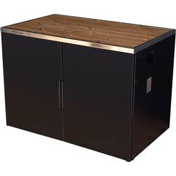 Muurikka Premium Summer Kitchen Cabinet 100cm Black