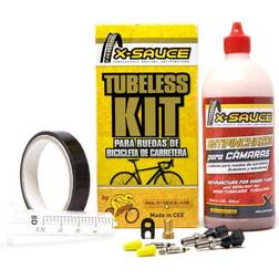 X-Sauce Presta Tubeless Kit Yellow