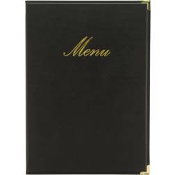 Securit Mc-cra4-bl Porta Menu' A4 Nero Classic