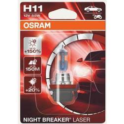 Osram Night Breaker Laser 150% H11 62W 12V 1 stk