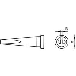 Weller LT-L Soldering tip Chisel-shaped, long Tip