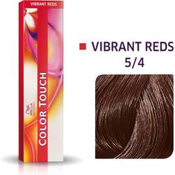 Wella Professional Color Touch Vibrant Reds 5/4 Rødlig Lysebrun 60ml