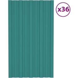 vidaXL Green 317200 800x450mm 36pcs