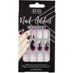 Ardell Nail Addict Marble Purple Ombre 1