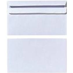 Herlitz 00764787, DL (110 x 220 mm) Hvid, Papir, 100 stk