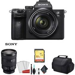 Sony Alpha a7 III Full Frame Mirrorless Digital Camera with 28-70mm Lens with FE 24-105mm f/4G OSS Lens & More Bundle Kit