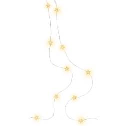 Goobay LED STARS m/timer Lyskæde