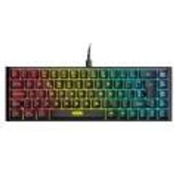 Energy Sistem KEYBOARD ESG K4 KOMPACT-RGB BLACK