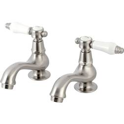 Kingston Brass KS110.BPL Bel-Air 1.2 GPM Single Hole Faucet Brushed Nickel