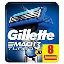 Gillette Mach3 Turbo System Blades 8 st