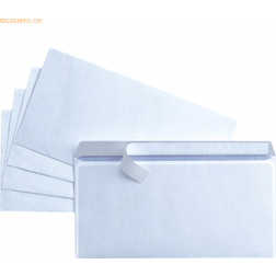 Herlitz envellope, format long, sans fenêtre, blanc 10419307