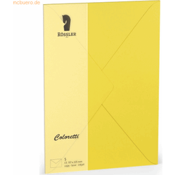 Rössler Sobre c5 coloretti 5 unidades amarillo