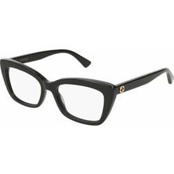 Gucci GG0165ON 001 Black Cat-Eye