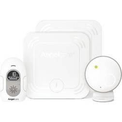 Angelcare SmartSensor Pro 2: 2-i-1 babyövervakning av ljud och rörelse med två trådlösa sensormattor