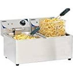 Casselin Friteuse électrique 2x8l 6500w CFE82