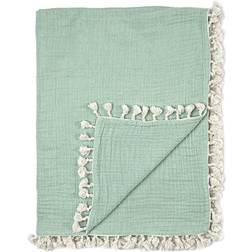 Crane Baby 6-Layer Muslin Blanket Evergreen