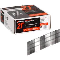 Paslode 3 0.131-Gauge 21-Degree Brite Smooth Shank Plastic Collated Framing Nails 2000 per Box