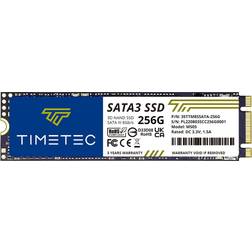 Timetec 256GB 3D NAND M.2 2280 SATA Internal Solid State Drive