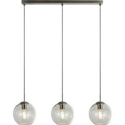 Searchlight 3-bulb satin silver Pendant Lamp