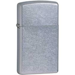 Zippo 50851142 Briquet Basique Street Chrome Slim 3,5x1x5,5 cm