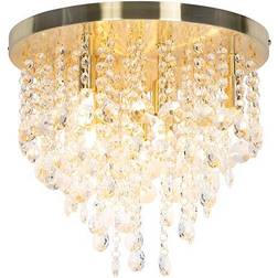 QAZQA Medusa Ceiling Flush Light ∅ 35cm