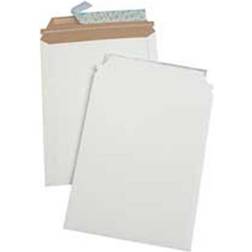 Quality Park 64007 Photo/Document Mailer, Redi-Strip, Side Seam, 6 x 8, White, 25/Box