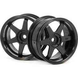 HPI 3846 Te37 Wheel 26Mm Black (6Mm Offset) HPI