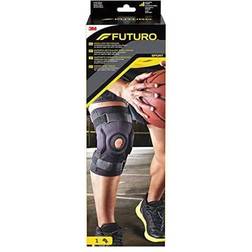 Futuro Hinged Knee Brace Dual-Pivoting Lateral Stabilizers for Rigid Support After Injury Adjustable