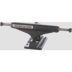 Independent 144 Stage 11 Bar Flat Skateboard Trucks Black