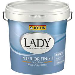 Jotun Snickerifärg Lady Interior Finish Träfärg Vit 2.7L