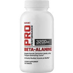 GNC Pro Performance Beta-Alanine, Tablets, Supports Muscle 120 pcs